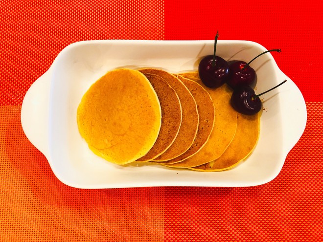 快手早餐,宝宝辅食:无油香蕉松饼(banana pancake)