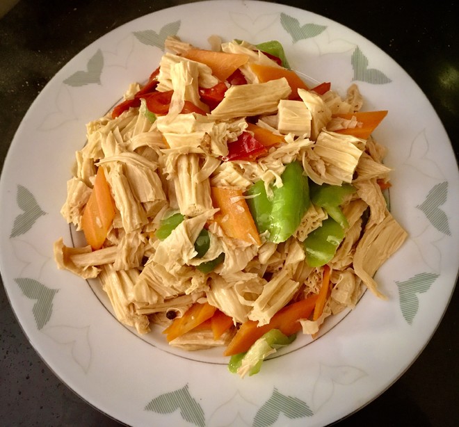 炒腐竹
