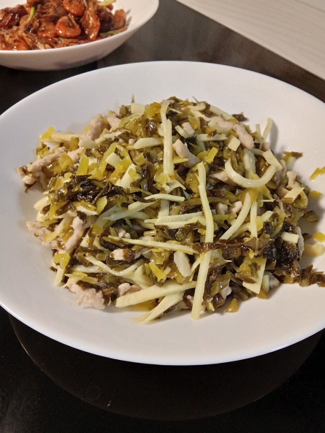 咸菜笋丝肉丝