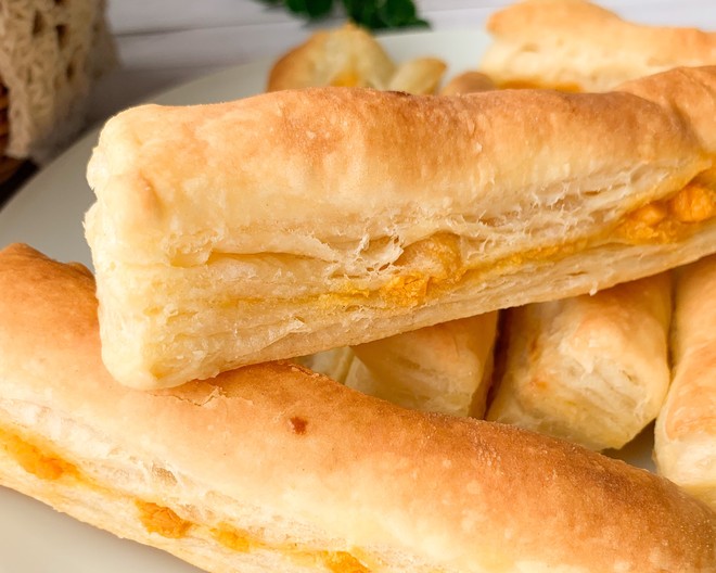 无糖千层香酥条|法国蓝带烘焙酥皮配方