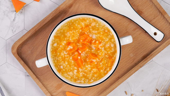 燕麦小米南瓜粥